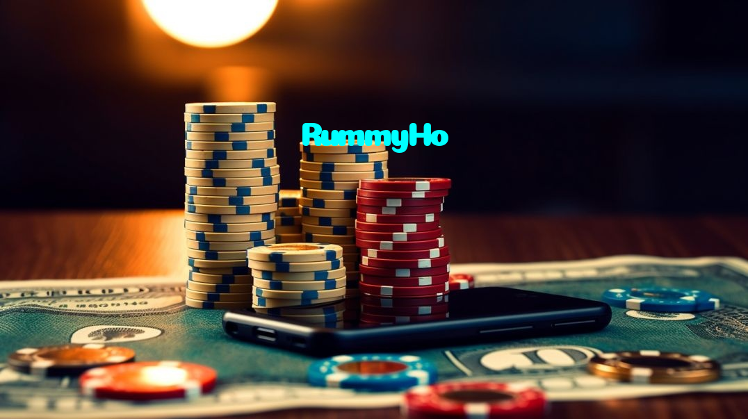 RummyHo casino presented on mobile device in Pakistan with slots and live games